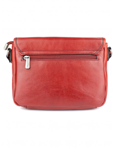 Dámská kožená kabelka crossbody Hexagona Ela