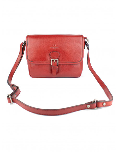 Dámská kožená kabelka crossbody Hexagona Ela