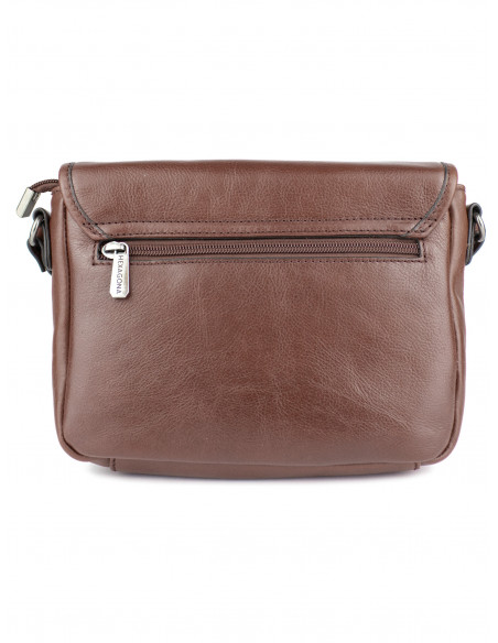 Dámská kožená kabelka crossbody Hexagona Ela