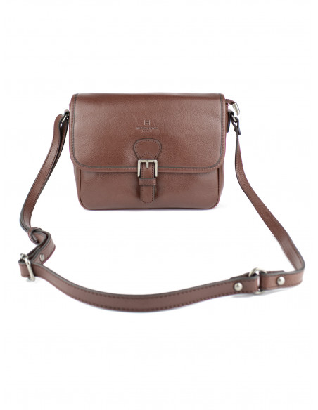 Dámská kožená kabelka crossbody Hexagona Ela