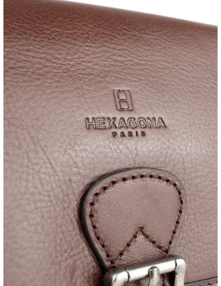 Dámská kožená kabelka crossbody Hexagona Ela