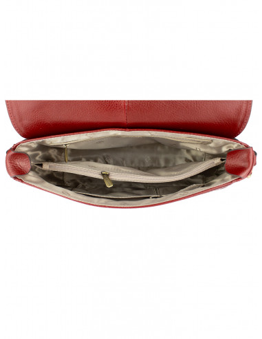 Dámská kožená kabelka crossbody Hexagona Hana