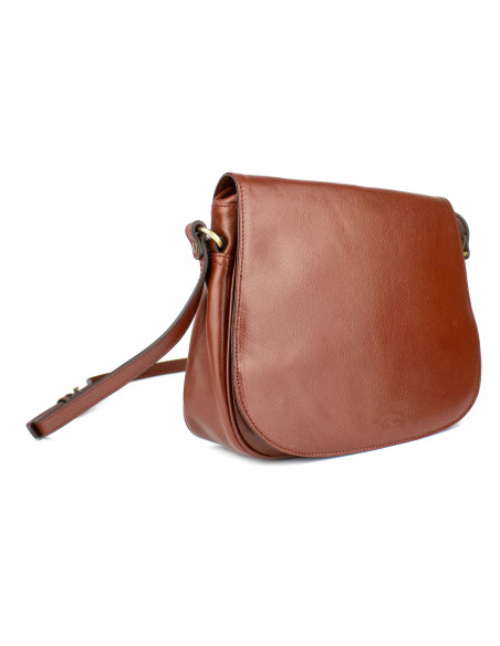 Dámská kožená kabelka crossbody Hexagona Hana