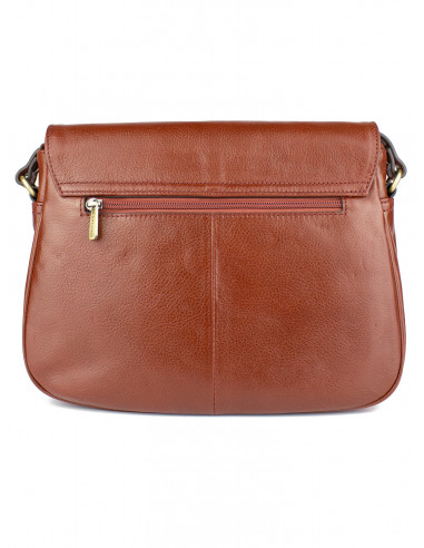 Dámská kožená kabelka crossbody Hexagona Hana