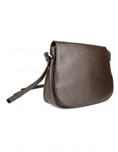 Dámská kožená kabelka crossbody Hexagona Hana