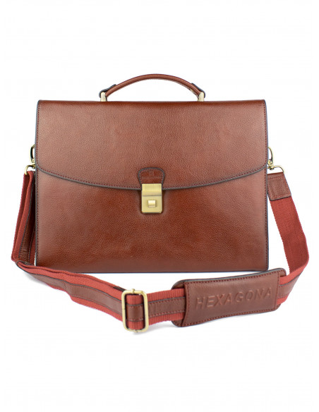 Dámská kožená aktovka/spisovka Hexagona Harriet