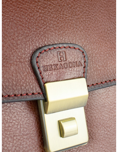 Dámská kožená aktovka/spisovka Hexagona Harriet