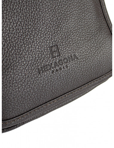 Pánská kožená taška crossbody Hexagona Edmond