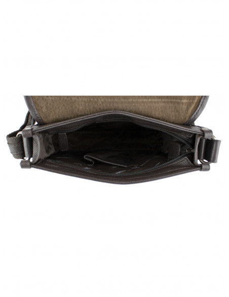 Pánská kožená taška crossbody Hexagona Gustave