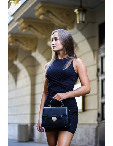 Dámská menší kožená kabelka Hexagona Edith