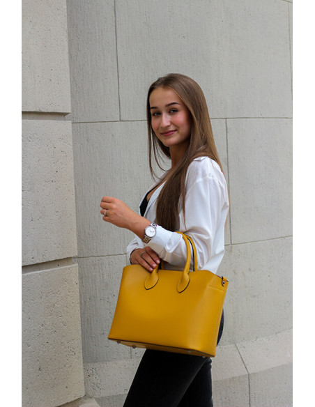 Dámská kožená kabelka Giostra Erica