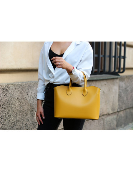 Dámská kožená kabelka Giostra Erica