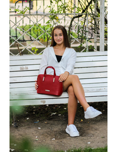 Dámská kožená kabelka Pierre Cardin Chantal Medium