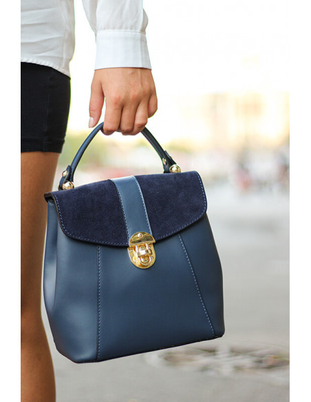 Dámska kožená kabelka/batoh 2v1 Giostra Mabel