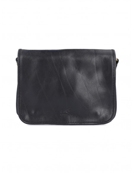 Dámská italská kožená kabelka Cristina Rui Serena jednoduchá středně velká