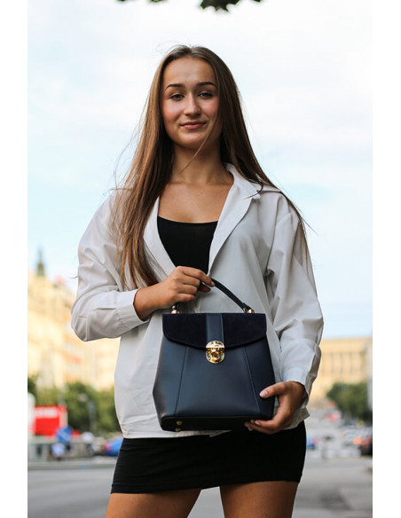 Dámska kožená kabelka/batoh 2v1 Giostra Mabel