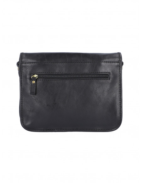 Dámská italská kožená kabelka Cristina Rui Serena jednoduchá středně velká