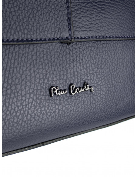 Dámská kožená kabelka Pierre Cardin Marliana velká na A4 s řetízkem