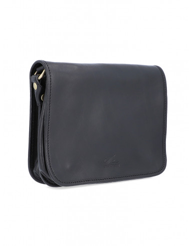 Dámská italská kožená kabelka Cristina Rui Serena jednoduchá středně velká