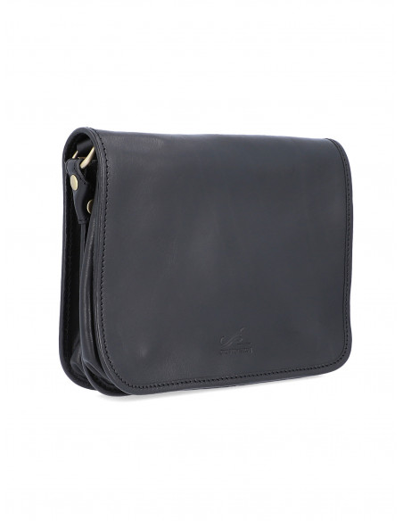 Dámská italská kožená kabelka Cristina Rui Serena jednoduchá středně velká